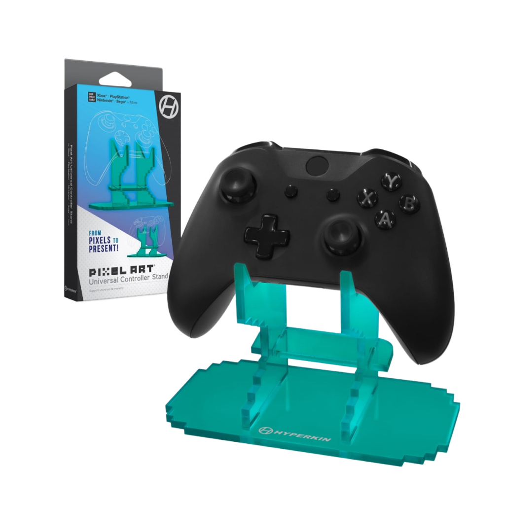 Hyperkin Pixel Art Universal Controller Stand ピクセルアート ユニバーサル コントローラースタンド 全6色 ドット絵風 ディスプレイ 魅せる収納 ハイパーキン
