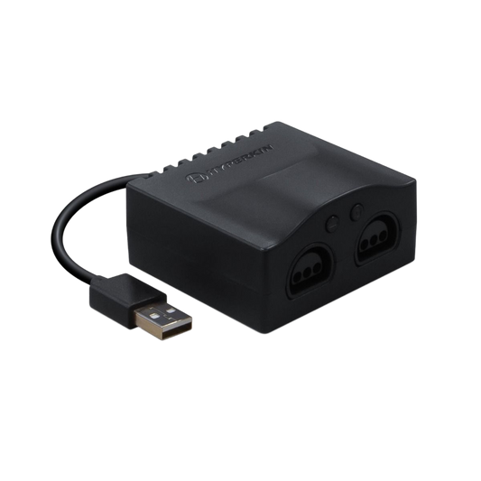 Hyperkin 2ポート N64コントローラー USBアダプター Switch PC Mac対応 N64周辺機器