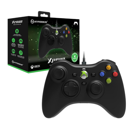 Hyperkin Xenon 有線コントローラー｜Xbox One/Xbox Series X・S/Windows10・11対応 Xbox公式ライセンス取得 着脱式USB Type-Cケーブル 3.5mmヘッドセットジャック搭載 高精度インパルストリガー 振動フィードバック 全5色