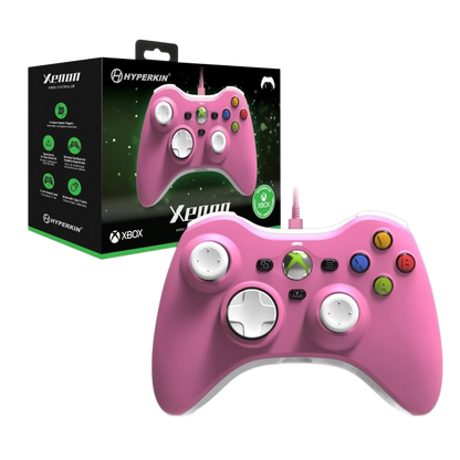 Hyperkin Xenon 有線コントローラー｜Xbox One/Xbox Series X・S/Windows10・11対応 Xbox公式ライセンス取得 着脱式USB Type-Cケーブル 3.5mmヘッドセットジャック搭載 高精度インパルストリガー 振動フィードバック 全5色