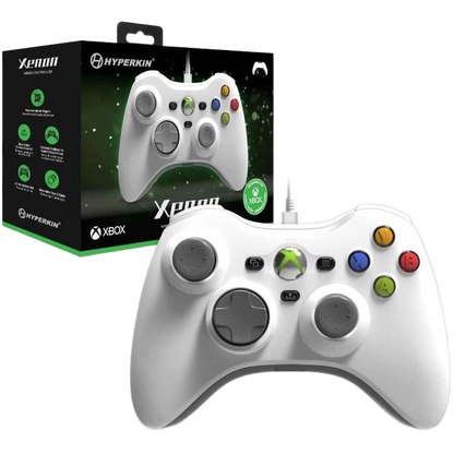 Hyperkin Xenon 有線コントローラー｜Xbox One/Xbox Series X・S/Windows10・11対応 Xbox公式ライセンス取得 着脱式USB Type-Cケーブル 3.5mmヘッドセットジャック搭載 高精度インパルストリガー 振動フィードバック 全5色