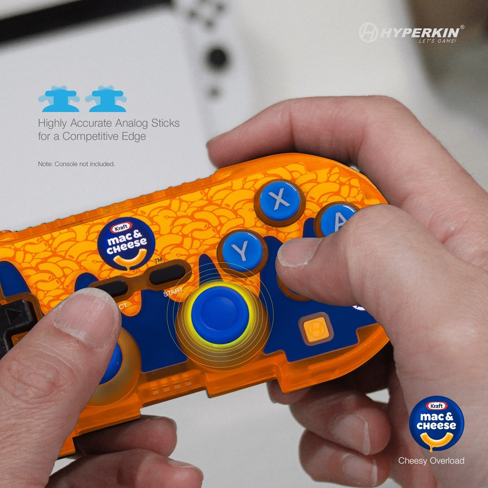 Hyperkin 限定版 ピクセルアート Bluetooth ワイヤレスゲームコントローラー｜公式クラフト マック＆チーズ
