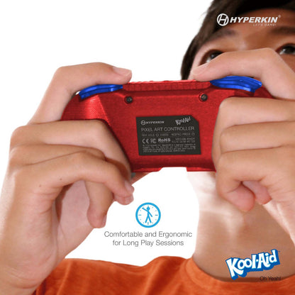 Hyperkin 限定版 ピクセルアート Bluetooth ワイヤレスゲームコントローラー｜公式クールエイド（オー・イェー）エディション