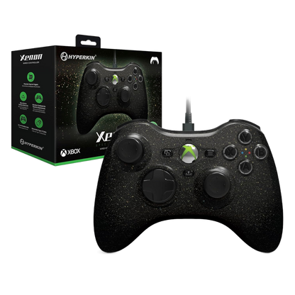 Hyperkin Xenon 有線コントローラー｜Xbox One/Xbox Series X・S/Windows10・11対応 Xbox公式ライセンス取得 着脱式USB Type-Cケーブル 3.5mmヘッドセットジャック搭載 高精度インパルストリガー 振動フィードバック 全5色