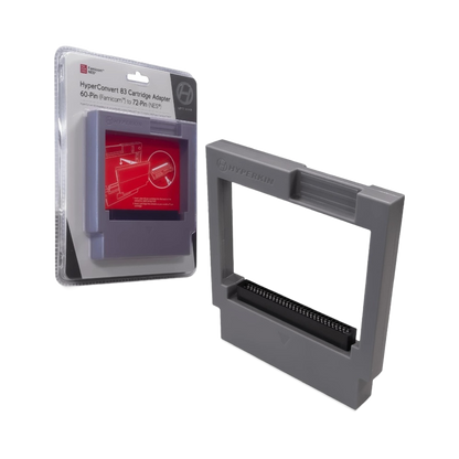 Hyperkin HyperConvert 83/60ピン Famicom® to NES® カートリッジ変換アダプター｜日本版ファミコン用ゲームをNES®本体でプレイ可能に｜レトロゲーム互換アクセサリー