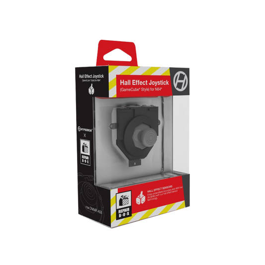 Hyperkin Hall Effect Joystick Module N64コントローラー用 ホールエフェクト アナログスティック交換モジュール ゲームキューブスタイル 磁気センサー ドリフト対策
