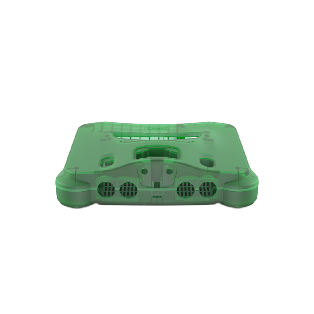 Hyperkin RepairBox カスタムカラー外装シェル グリーン｜N64™本体用交換ケースキット｜レトロゲーム機の修理・カスタマイズに最適｜ネジ・イジェクトパーツ付きフルセット【全3色】