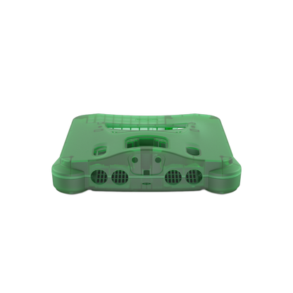Hyperkin RepairBox カスタムカラー外装シェル グリーン｜N64™本体用交換ケースキット｜レトロゲーム機の修理・カスタマイズに最適｜ネジ・イジェクトパーツ付きフルセット【全3色】