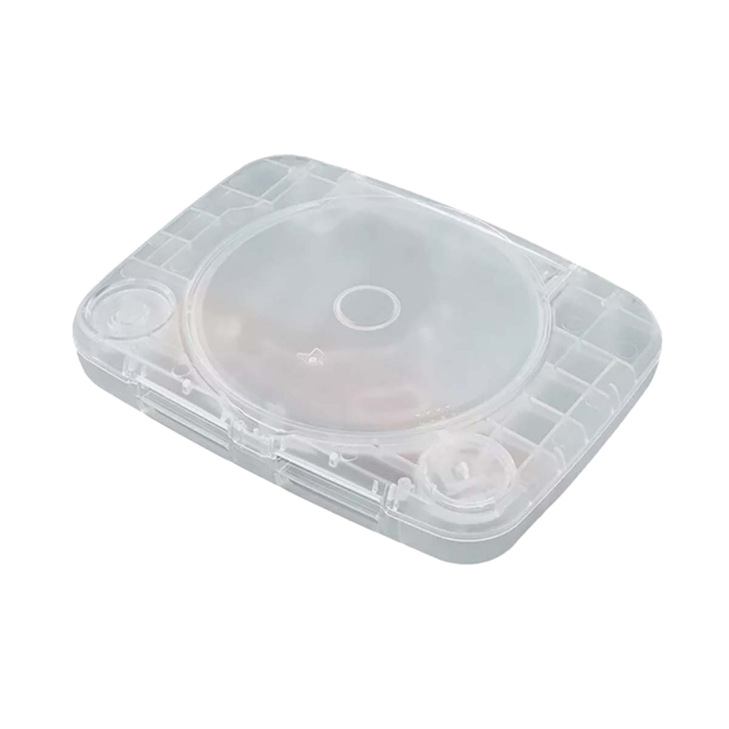 Hyperkin RepairBox カスタムカラーシェル for PS One クリア|交換用 外装ケース|レトロゲーム機 本体カスタマイズ・修理用|ネジ・パーツ付きフルセット