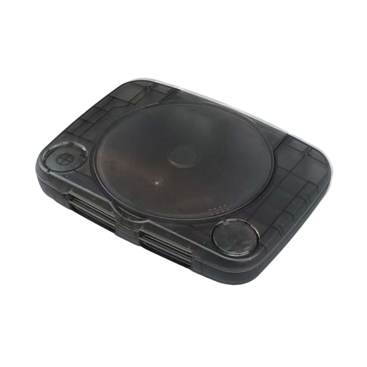 Hyperkin RepairBox カスタムカラーシェル for PS One スモークグレイ|交換用 外装ケース|レトロゲーム機 本体カスタマイズ・修理用|ネジ・パーツ付きフルセット