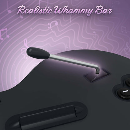Hyperkin Hyper Jammer Wireless Guitar ワイヤレスギターコントローラー PC PS3対応 クローンヒーロー ギターヒーロー対応 音楽ゲーム専用周辺機器 ブラック