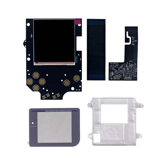 Hyperkin IPS Upgrade Kit ゲームボーイカラー専用 IPS液晶バックライト換装キット 高輝度 広視野角 GBC実機カスタム周辺機器