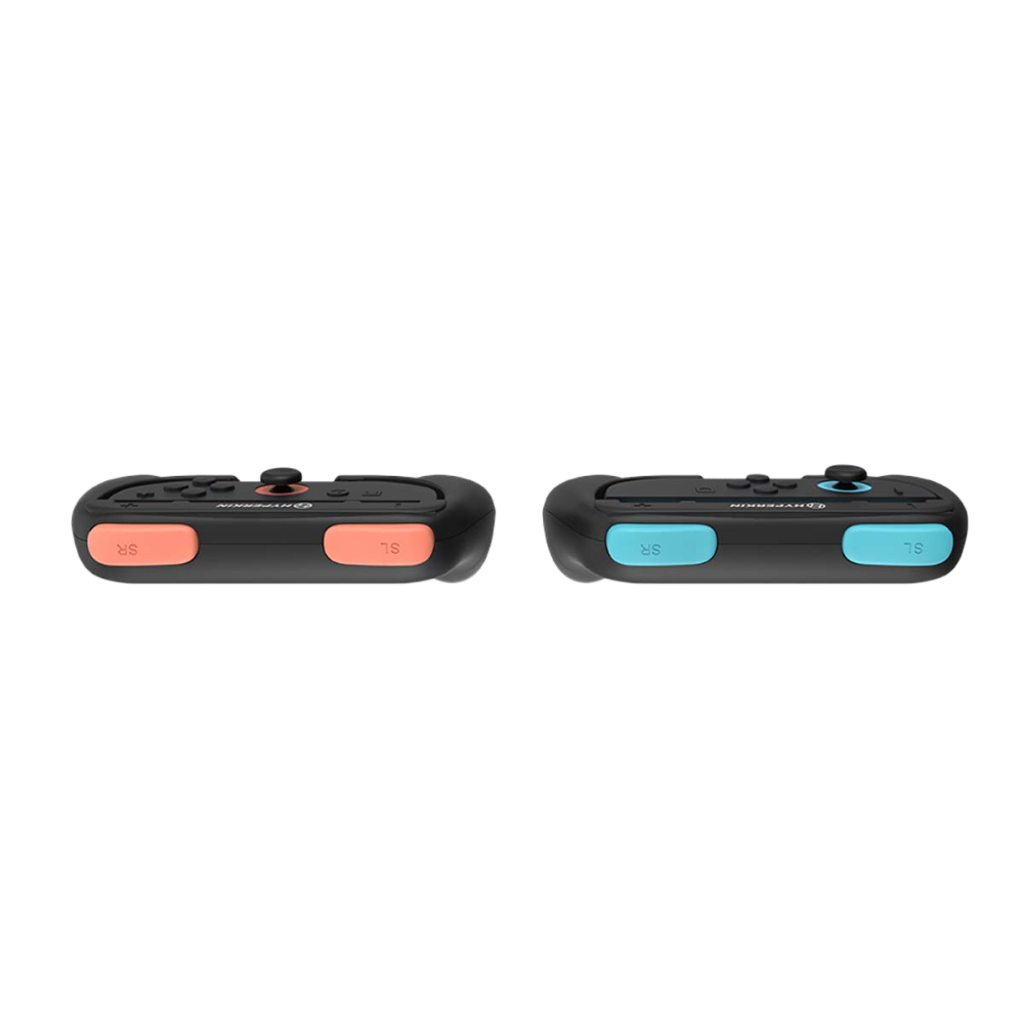 Hyperkin Proハンドルアタッチメント2個セット Nintendo Switch 2 Joy-Con専用 ブラック｜グリップ強化で快適操作＆長時間プレイに最適なアクセサリー