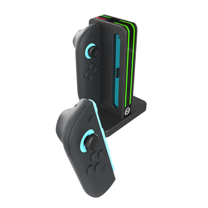 Hyperkin Power Spire Joy-Con 充電ドック Nintendo Switch 2 対応｜最大4台同時充電＆インジケーター搭載 スタイリッシュな縦型スタンド設計