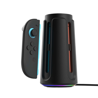 Hyperkin Power Beacon Joy-Con 充電タワー Nintendo Switch 2対応｜最大4台同時充電・LEDインジケーター付き・縦型スタンドタイプ Joy-Con専用充電ステーション