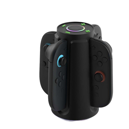 Hyperkin Power Beacon Joy-Con 充電タワー Nintendo Switch 2対応｜最大4台同時充電・LEDインジケーター付き・縦型スタンドタイプ Joy-Con専用充電ステーション