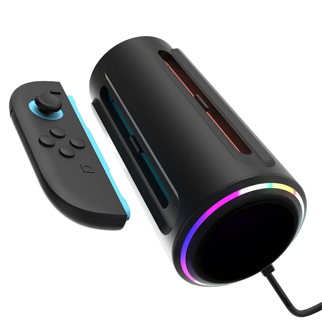 Hyperkin Power Beacon Joy-Con 充電タワー Nintendo Switch 2対応｜最大4台同時充電・LEDインジケーター付き・縦型スタンドタイプ Joy-Con専用充電ステーション