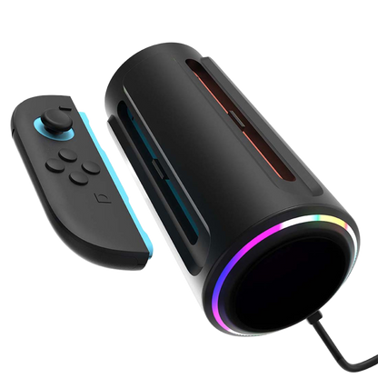 Hyperkin Power Beacon Joy-Con 充電タワー Nintendo Switch 2対応｜最大4台同時充電・LEDインジケーター付き・縦型スタンドタイプ Joy-Con専用充電ステーション