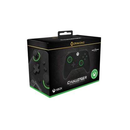 Hyperkin Drakong The Challenger 有線コントローラー ブラック Xbox Series X|S / Xbox One / Windows 10・11対応 ホールエフェクトスティック 250Hzポーリング USB-C接続 背面ボタン AUX入力 ゲームパッド