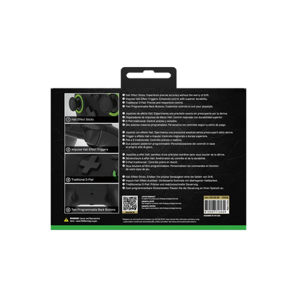 Hyperkin Drakong The Challenger 有線コントローラー ブラック Xbox Series X|S / Xbox One / Windows 10・11対応 ホールエフェクトスティック 250Hzポーリング USB-C接続 背面ボタン AUX入力 ゲームパッド