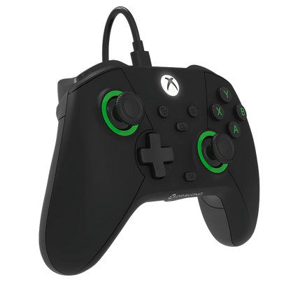 Hyperkin Drakong The Challenger 有線コントローラー ブラック Xbox Series X|S / Xbox One / Windows 10・11対応 ホールエフェクトスティック 250Hzポーリング USB-C接続 背面ボタン AUX入力 ゲームパッド