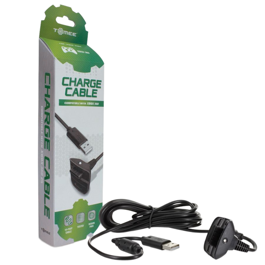 Tomee Xbox 360® コントローラー充電ケーブル – 高耐久＆長寿命設計