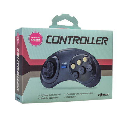 Cirka USB Controller 有線レトロゲームコントローラー PC Mac対応 前面6ボタン仕様 軽量 エミュレータ 格闘ゲーム最適化設計
