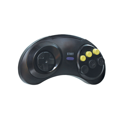 Cirka USB Controller 有線レトロゲームコントローラー PC Mac対応 前面6ボタン仕様 軽量 エミュレータ 格闘ゲーム最適化設計