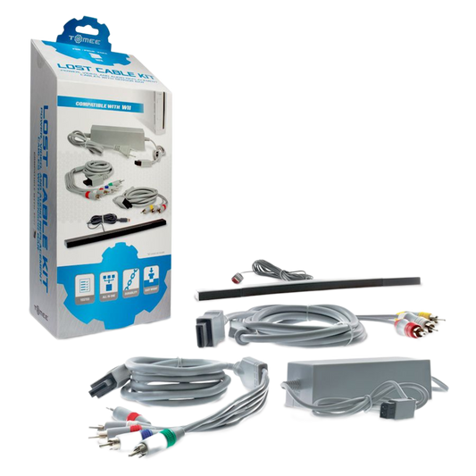 Tomee Wii™ ロストケーブルキット – 失くしたWii™のケーブルを一括補充！