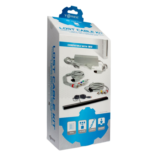 Tomee Wii™ ロストケーブルキット – 失くしたWii™のケーブルを一括補充！