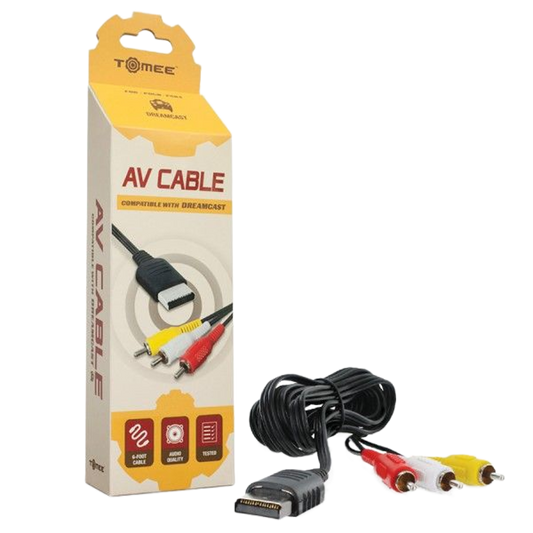 Tomee AV Cable – Dreamcast®対応 高品質AVケーブル