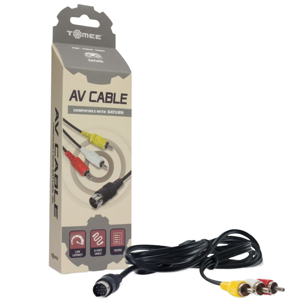Tomee AV Cable – Sega Saturn®対応 高品質AVケーブル