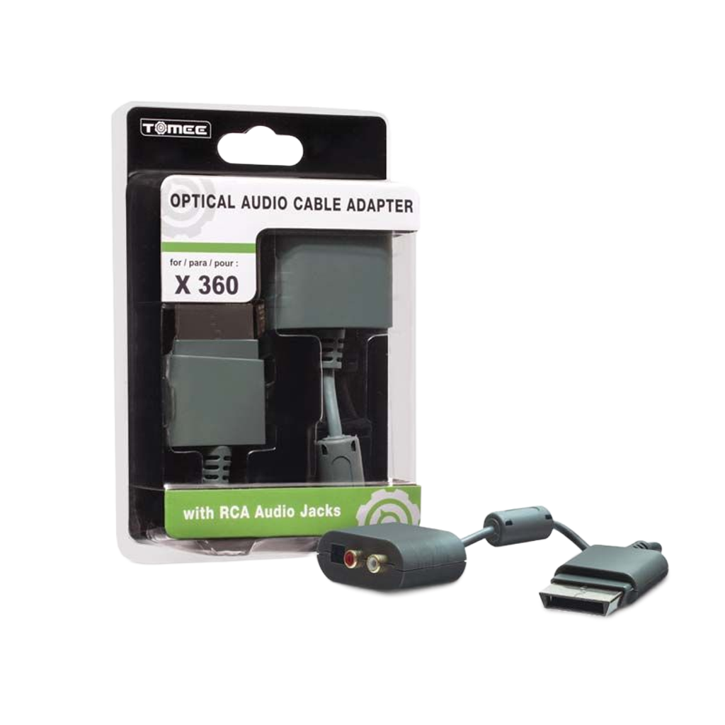 Tomee Xbox 360® Optical Audio Cable Adapter – 高音質デジタルサウンドを実現