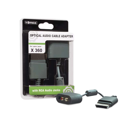 Tomee Xbox 360® Optical Audio Cable Adapter – 高音質デジタルサウンドを実現