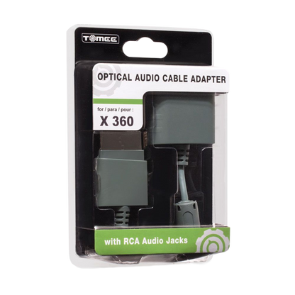 Tomee Xbox 360® Optical Audio Cable Adapter – 高音質デジタルサウンドを実現