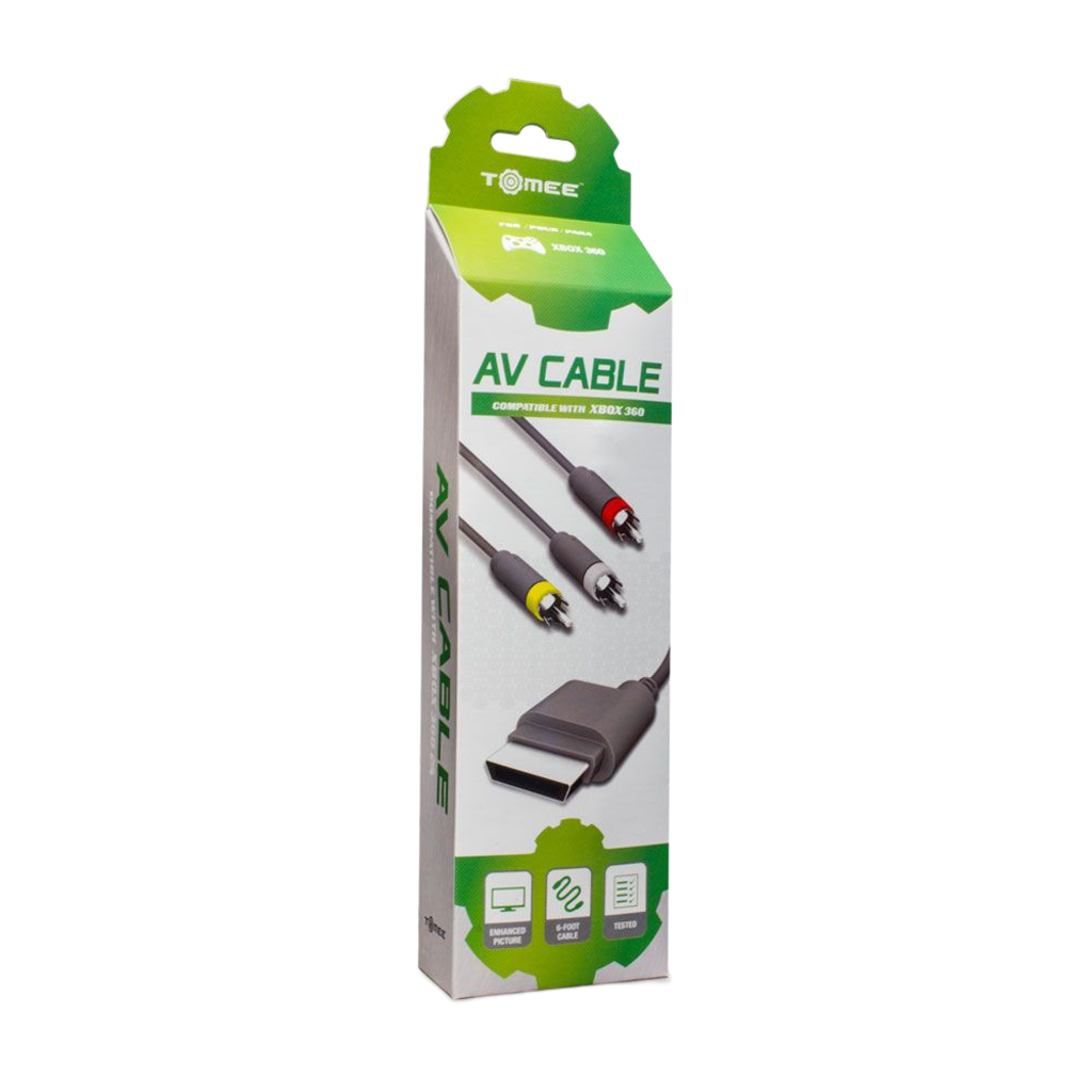 Tomee AV Cable – Xbox 360®対応 高品質AVケーブル