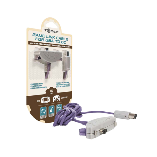 Tomee Game Boy Advance® to GameCube® Link Cable – GBAとGameCube®を接続して特別なゲーム体験を楽しもう！