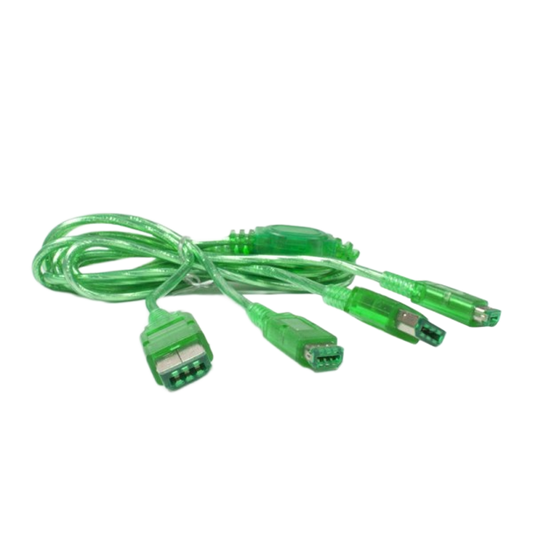 Hyperkin 2-Player Link Cable ゲームボーイアドバンス SP対応 2人プレイ 互換通信ケーブル GBA専用 ポケモン交換 対戦周辺機器 ハイパーキン