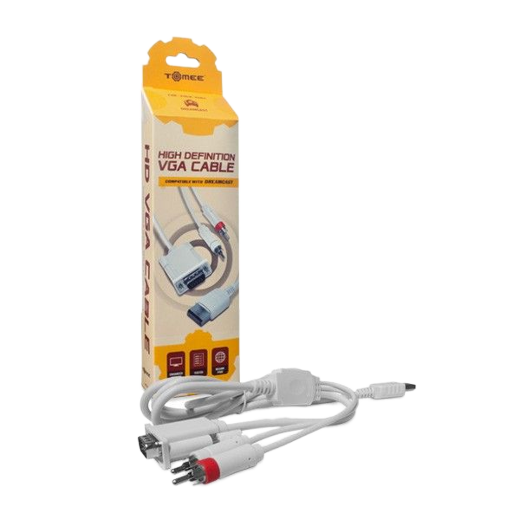 Tomee Dreamcast® HD VGA Cable – 高解像度でDreamcast®をプレイ！