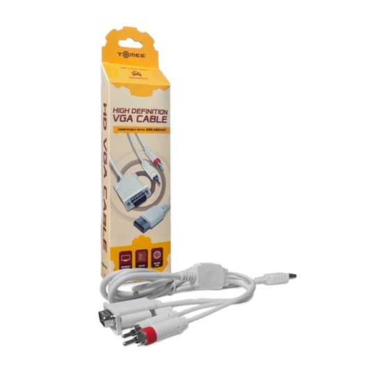Tomee Dreamcast® HD VGA Cable – 高解像度でDreamcast®をプレイ！