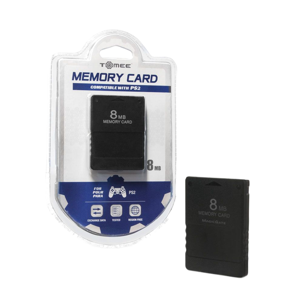 Tomee PS2®対応 8MB メモリーカード｜セーブデータ保存用｜PlayStation 2® 互換アクセサリー