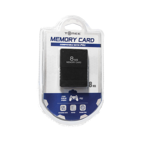 Tomee PS2®対応 8MB メモリーカード｜セーブデータ保存用｜PlayStation 2® 互換アクセサリー