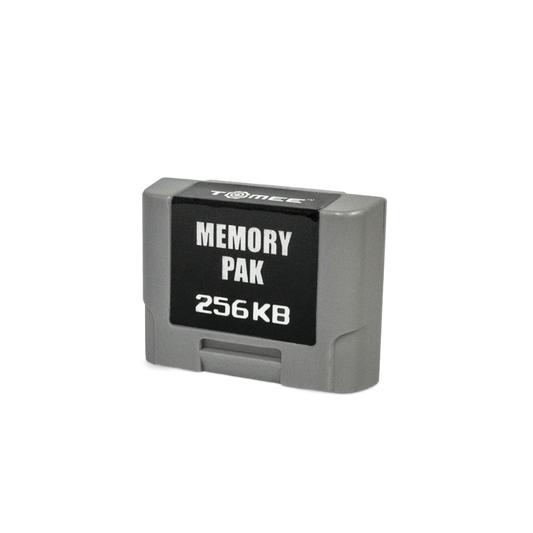 Tomee N64対応 256KB メモリーカード｜便利なバックアップ用メモリパック｜Nintendo 64®ゲームのセーブデータ保存に対応