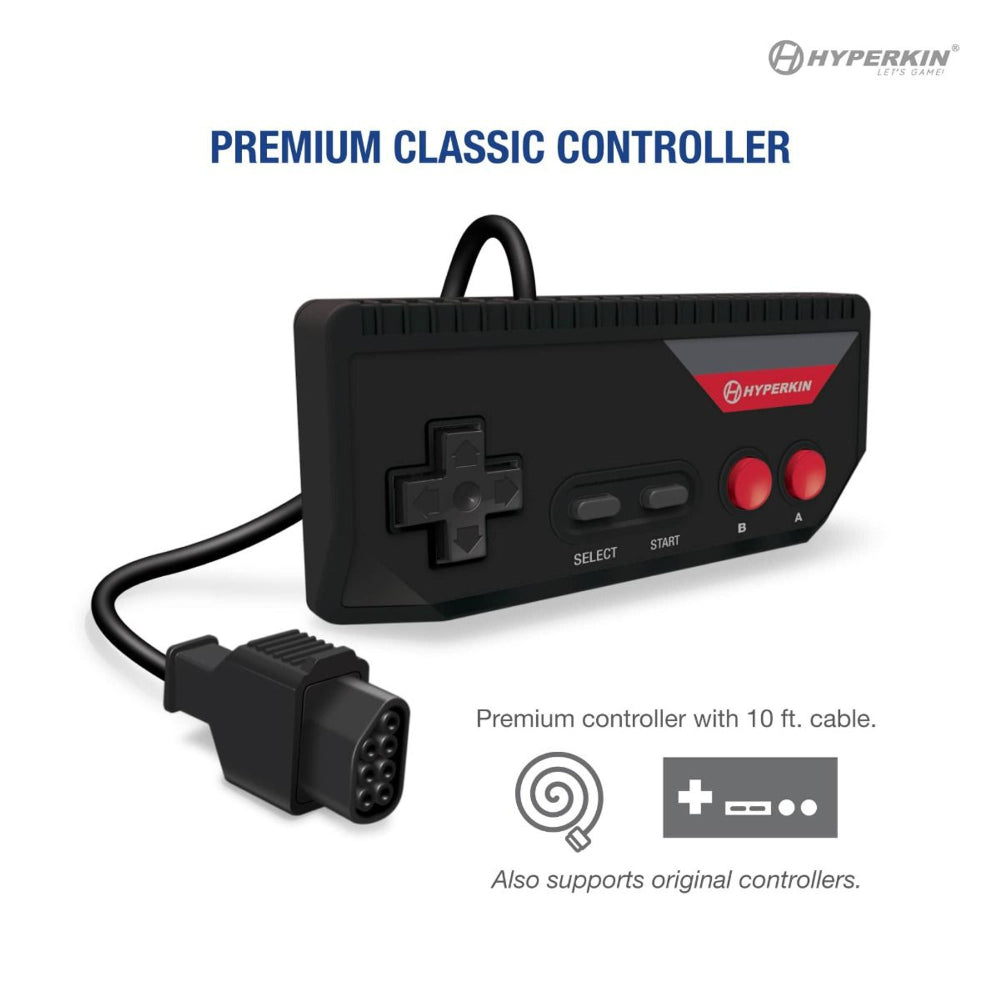 Hyperkin RetroN 1 HD レトロゲーム互換機 HDMI対応 720p HD出力 海外版ファミコン NES対応 実機コントローラー接続可能 ブラック
