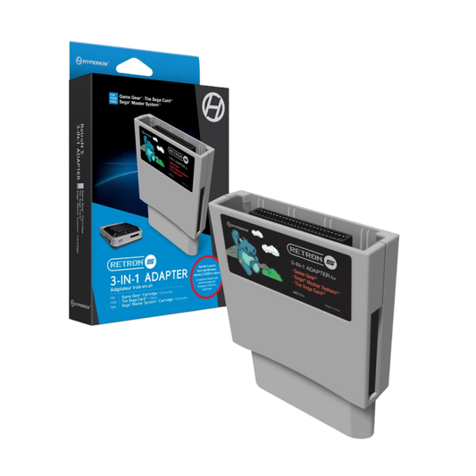 Hyperkin RetroN 5 3-in-1 Adapter ゲームギア マスターシステム マイカード対応 3イン1変換アダプター レトロゲーム互換機用周辺機器