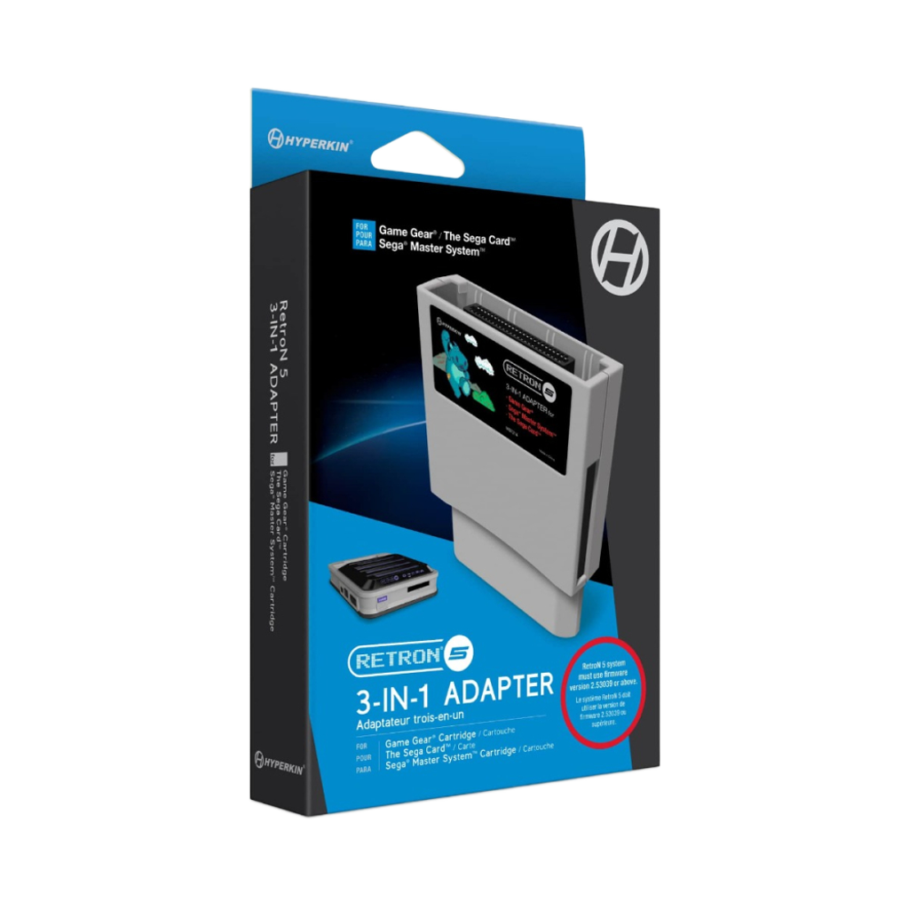 Hyperkin RetroN 5 3-in-1 Adapter ゲームギア マスターシステム マイカード対応 3イン1変換アダプター レトロゲーム互換機用周辺機器