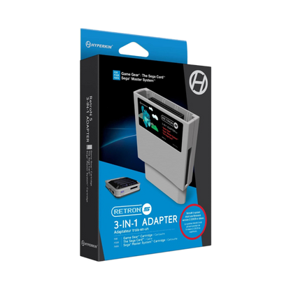 Hyperkin RetroN 5 3-in-1 Adapter ゲームギア マスターシステム マイカード対応 3イン1変換アダプター レトロゲーム互換機用周辺機器