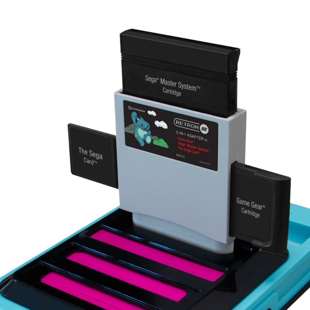Hyperkin RetroN 5 3-in-1 Adapter ゲームギア マスターシステム マイカード対応 3イン1変換アダプター レトロゲーム互換機用周辺機器