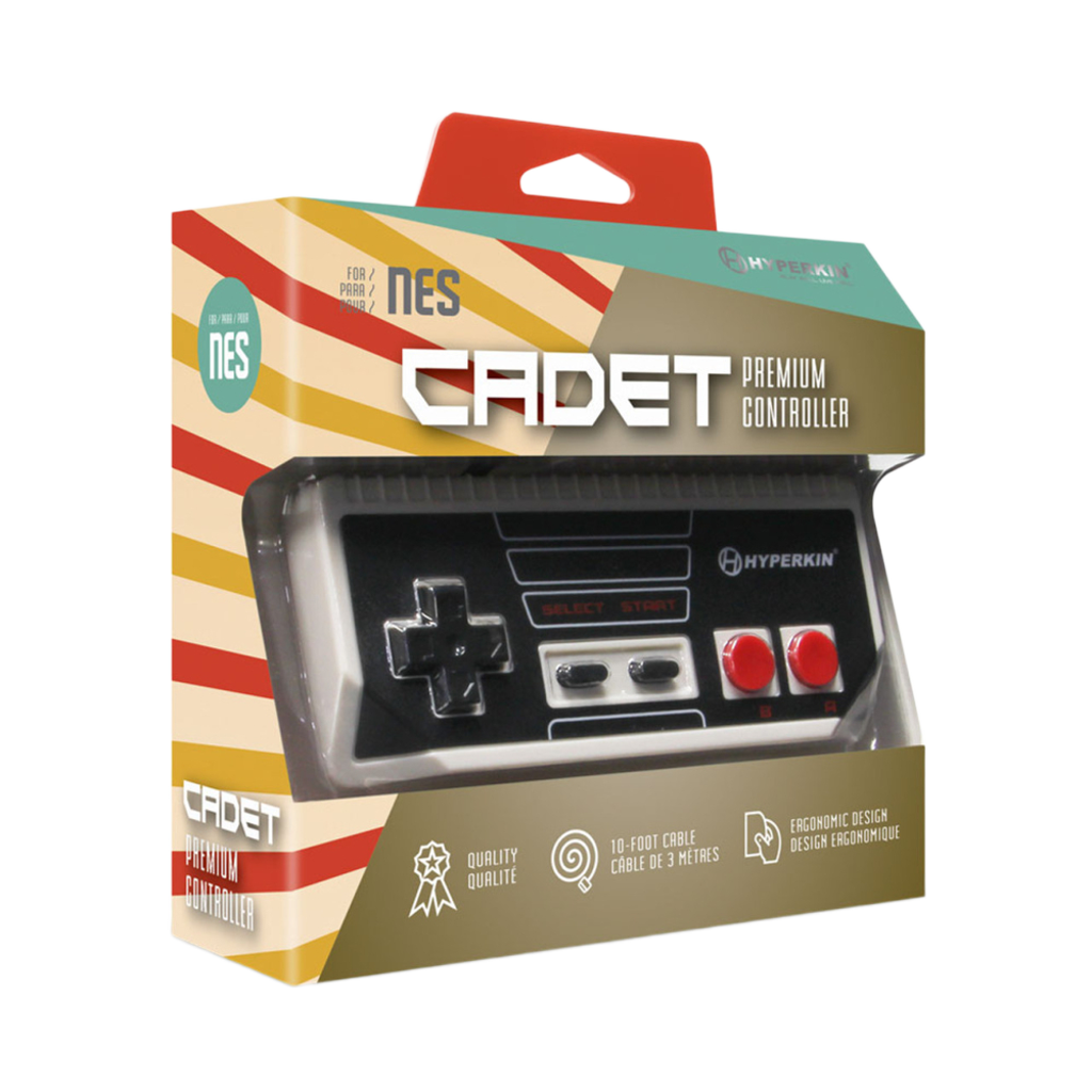 Hyperkin Cadet Premium Controller プレミアム有線コントローラー ニューファミコン 海外版ファミコン NES対応 クラシックゲームコントローラー