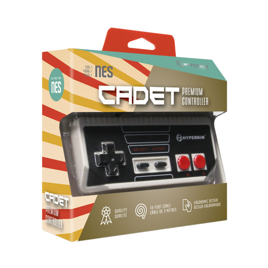 Hyperkin Cadet Premium Controller プレミアム有線コントローラー ニューファミコン 海外版ファミコン NES対応 クラシックゲームコントローラー